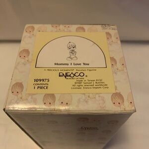 Enesco Mommy I Love You Boy Figurine